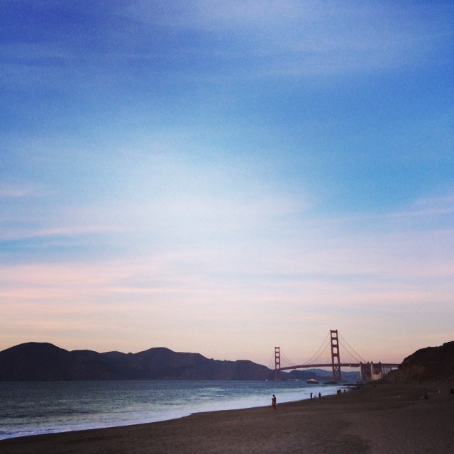 Golden Gate Bridge from Baker Beach