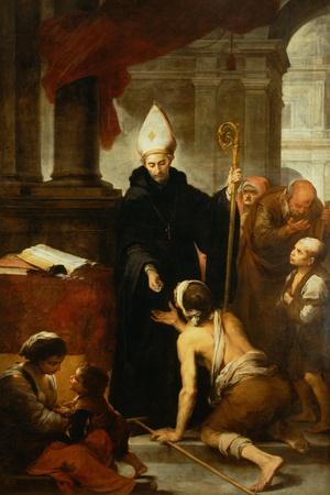 Saint Thomas of Villanova Giving Alms