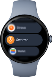 Swarma on Pixel Watch